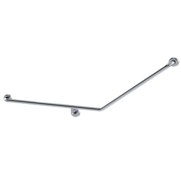 Clam Flange 40° Accessible Grab Rail 870mm x 700mm