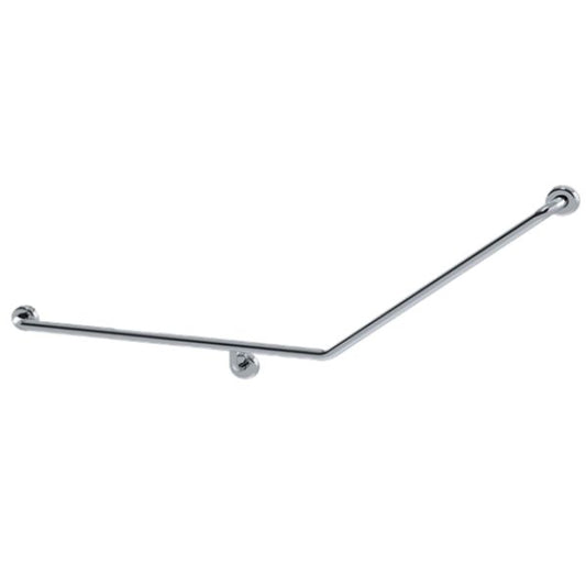 Clam Flange 40° Accessible Grab Rail 870mm x 700mm
