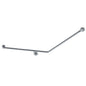 Clam Flange 40° Accessible Grab Rail 870mm x 700mm