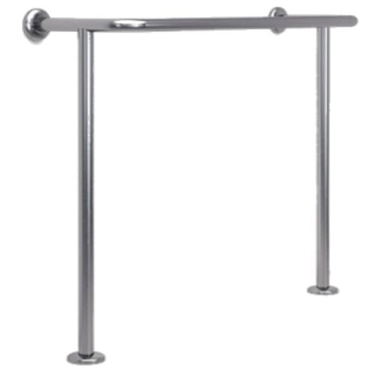 Clam Flange BT23 Bath Assist Grab Rail with Floor Support