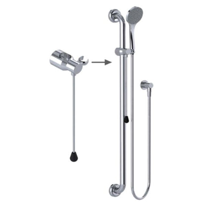 Clam Flange Disabled Shower Assembly Kit 3