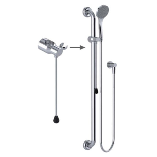 Clam Flange Disabled Shower Assembly Kit 3