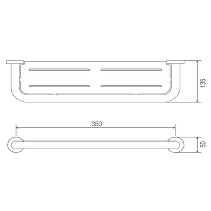 Comfort Stainless Steel Shelf