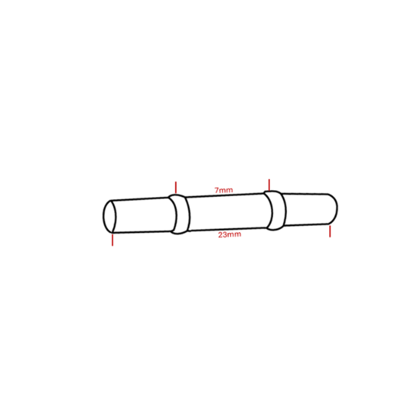 Stainless Steel EZ Modular Grab Rail System-EZ6-32mm Modular Straight Joiner