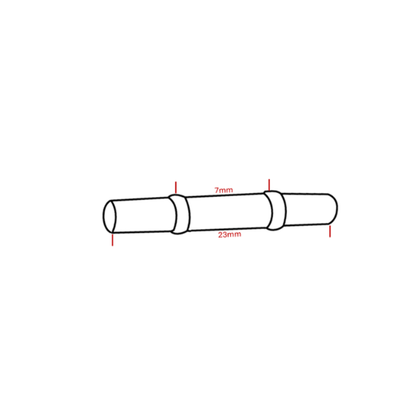 Stainless Steel EZ Modular Grab Rail System-EZ6-32mm Modular Straight Joiner