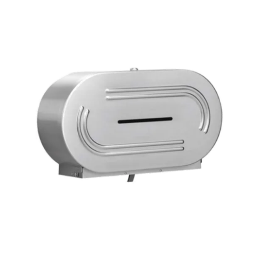 Twin Jumbo Toilet Roll Dispenser