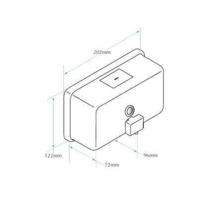 Durable Wall Mount Soap Dispenser