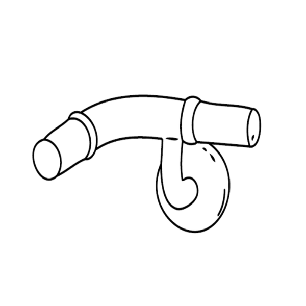 Stainless Steel EZ Modular Grab Rail System-EZ16-32mm 90° Modular Elbow Right Hand