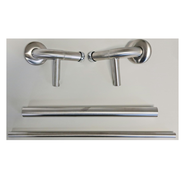 Stainless Steel EZ Modular Grab Rail System-EZ54-32mm Modular Towel & Grab Rail Combo