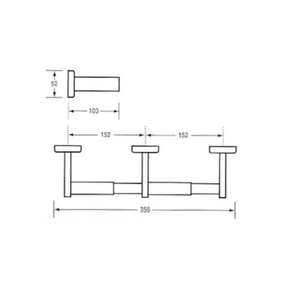 Stainless Steel Toilet Roll Holder