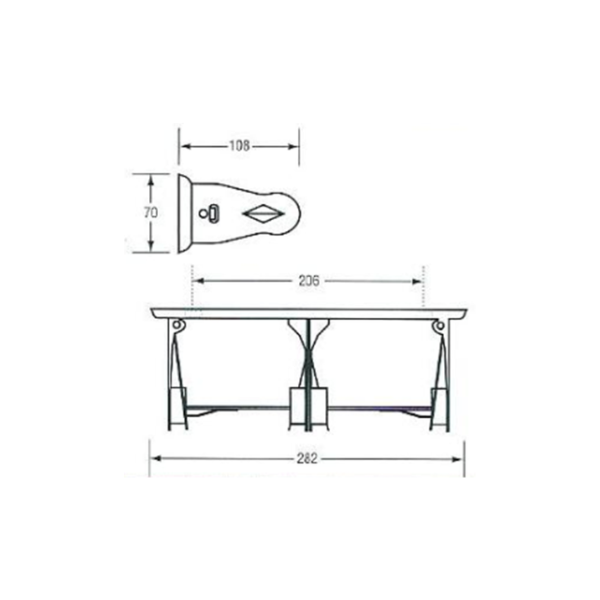 Tamper Resistant Toilet Roll Dispenser