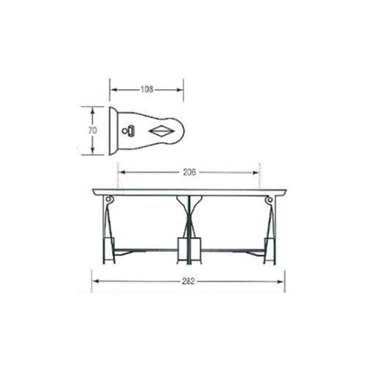 Tamper Resistant Toilet Roll Dispenser