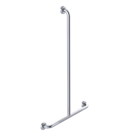 Clam Flange Shower Recess Inverted "T" Grab Rail
