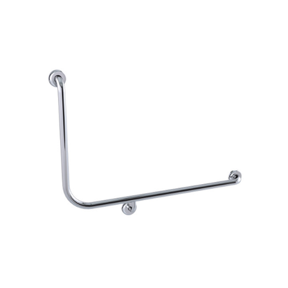 Clam Flange 90° Ambulant and Accessible Grab Rail  960mm x 600mm