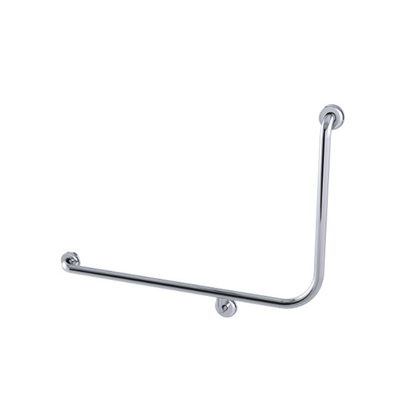 Clam Flange 90° Ambulant and Accessible Grab Rail  960mm x 600mm