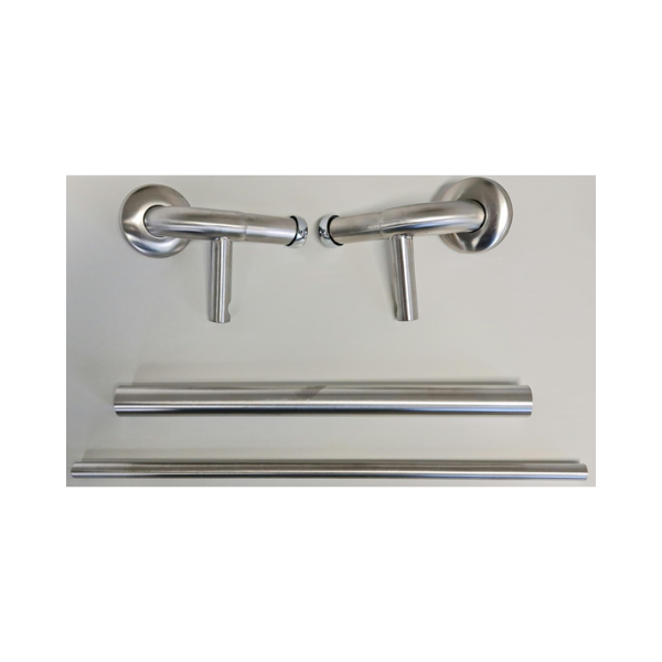 Stainless Steel EZ Modular Grab Rail System-EZ54-32mm Modular Towel & Grab Rail Combo